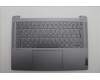 Lenovo 5CB1P31562 C-Cover with keyboard, German, Arctic Grey, UK