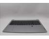 Lenovo 5CB1P33451 C-Cover with keyboard, UK English, Cloud Grey, Backlight, FingerPrint, UK
