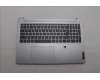 Lenovo 5CB1P33455 C-Cover with keyboard, Portuguese, Cloud Grey, Backlight, FingerPrint, UK