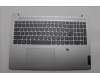 Lenovo 5CB1P33467 C-Cover with keyboard, Bulgarian, Cloud Grey, Backlight, FingerPrint, UK