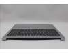 Lenovo 5CB1P33474 C-Cover with keyboard, US English Euro, Cloud Grey, Backlight, Non-Fingerprint, US