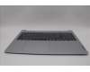Lenovo 5CB1P33489 C-Cover with keyboard, Nordic, Cloud Grey, Backlight, Non-Fingerprint, UK