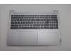 Lenovo 5CB1P33497 C-Cover with keyboard, Switzerland, Cloud Grey, Backlight, Non-Fingerprint, UK