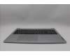 Lenovo 5CB1P33498 C-Cover with keyboard, Bulgarian, Cloud Grey, Backlight, Non-FingerPrint, UK