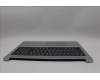 Lenovo 5CB1P33498 C-Cover with keyboard, Bulgarian, Cloud Grey, Backlight, Non-FingerPrint, UK