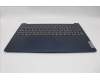 Lenovo 5CB1P35938 C-Cover with keyboard, French, Abyss Blue, Backlight, Non-FingerPrint, US
