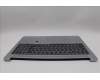 Lenovo 5CB1P35961 C-Cover with keyboard, UK English, Cloud Grey, Non_Backlight, FingerPrint