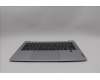 Lenovo 5CB1P48979 C-Cover with keyboard, UK English, Cloud Grey, Backlight, FingerPrint, UK