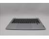 Lenovo 5CB1P48981 C-Cover with keyboard, Spanish, Cloud Grey, Backlight, FingerPrint, UK