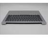 Lenovo 5CB1P49011 C-Cover with keyboard, Italian, Cloud Grey, Backlight, Non-Fingerprint, UK