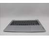 Lenovo 5CB1P49152 C-Cover with keyboard, Nordic, Cloud Grey, Backlight, Non-Fingerprint, UK