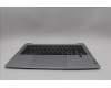 Lenovo 5CB1P49448 C-Cover with keyboard, US English Euro, Cloud Grey, Non_Backlight, FingerPrint