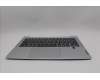 Lenovo 5CB1P49456 C-Cover with keyboard, UK English, Cloud Grey, Non-Backlight, FingerPrint, UK