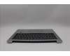 Lenovo 5CB1P49458 C-Cover with keyboard, Spanish, Cloud Grey, Non-Backlight, FingerPrint, UK