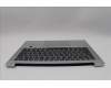 Lenovo 5CB1P49465 C-Cover with keyboard, German, Cloud Grey, Non_Backlight, FingerPrint