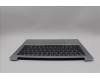 Lenovo 5CB1P49626 C-Cover with keyboard, Belgian, Cloud Grey, Non-Backlight, Non-FingerPrint, UK
