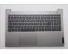 Lenovo 5CB1P50038 C-Cover with keyboard, Spanish, Mineral Grey, Non-Backlight, UK