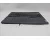 Lenovo 5CB1P50086 C-Cover with keyboard, Belgian, Onyx Grey, UK