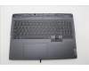 Lenovo 5CB1P50091 C-Cover with keyboard, US English Euro, Onyx Grey, US