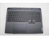 Lenovo 5CB1P50117 C-Cover with keyboard, Belgian, Grey, RGB Backlight, UK