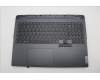Lenovo 5CB1P50131 C-Cover with keyboard, Hungarian, Grey, RGB Backlight, UK