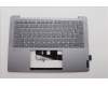Lenovo 5CB1P50148 C-Cover with keyboard, Arabic, Luna Grey, Non-FingerPrint, US