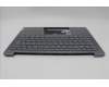 Lenovo 5CB1P50149 C-Cover with keyboard, Belgian, Luna Grey, Non-FingerPrint, UK