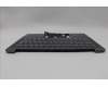 Lenovo 5CB1P50158 C-Cover with keyboard,German,Luna Grey,Non_Fingerprint