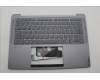 Lenovo 5CB1P50172 C-Cover with keyboard, Switzerland, Luna Grey, Non-Fingerprint, UK