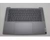 Lenovo 5CB1P50218 C-Cover with keyboard, Czech Slovakian, Luna Grey, Puresight Logo, UK