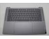 Lenovo 5CB1P50272 C-Cover with keyboard, Portuguese, Luna Grey, Puresight Logo, UK