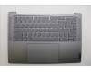 Lenovo 5CB1P53806 C-Cover with keyboard,English,Luan Grey,Puresight Logo