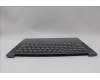 Lenovo 5CB1P53806 C-Cover with keyboard, English, Luna Grey, Puresight Logo, US