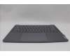 Lenovo 5CB1P53899 C-Cover with keyboard, German, Luna Grey, UK