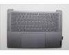Lenovo 5CB1P54059 C-Cover with keyboard, Nordic, Luna Grey, UK