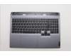 Lenovo 5CB1P55225 C-Cover with keyboard, Italian, Luna Grey, Backlight, UK