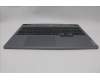 Lenovo 5CB1P55288 C-Cover with keyboard, French, Luna Grey, Backlight, US