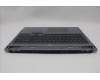 Lenovo 5CB1P55318 C-Cover with keyboard, Hungarian, Luna Grey, Backlight, UK