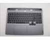 Lenovo 5CB1P55357 C-Cover with keyboard, Switzerland, Luna Grey, Backlight, UK