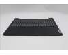 Lenovo 5CB1P71890 C-Cover with keyboard, Belgian, Black, Non-Fingerprint, UK
