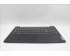 Lenovo 5CB1P71906 C-Cover with keyboard, Portuguese, Black, Non-Fingerprint, UK