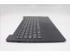 Lenovo 5CB1P71909 C-Cover with keyboard, Spanish, Black, Non-Fingerprint, UK