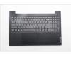 Lenovo 5CB1P71915 C-Cover with keyboard, Ukrainian, Black, Non-Fingerprint, US