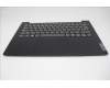 Lenovo 5CB1P73696 C-Cover with keyboard, Spanish, Black, Non-Fingerprint, UK