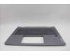 Lenovo 5CB1P74340 C-Cover with keyboard, Arabic, Luna Grey, FingerPrint, US