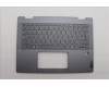 Lenovo 5CB1P74349 C-Cover with keyboard, Slovenian, Luna Grey, FingerPrint