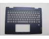 Lenovo 5CB1P74370 C-Cover with keyboard, German, Cosmic Blue, FingerPrint, UK