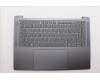 Lenovo 5CB1P74757 C-Cover with keyboard, German, Luna Grey, Puresight Logo, UK