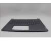 Lenovo 5CB1P85712 C-Cover with keyboard, Nordic, Luna Grey, FingerPrint, UK
