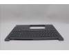 Lenovo 5CB1P85721 C-Cover with keyboard, UK English, Luna Grey, FingerPrint, UK